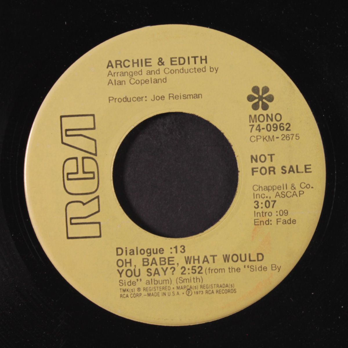 they can't take that away from me by ARCHIE & EDITH