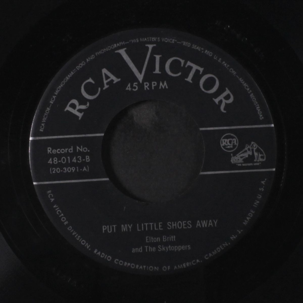 chime bells / put my little shoes away by ELTON BRITT