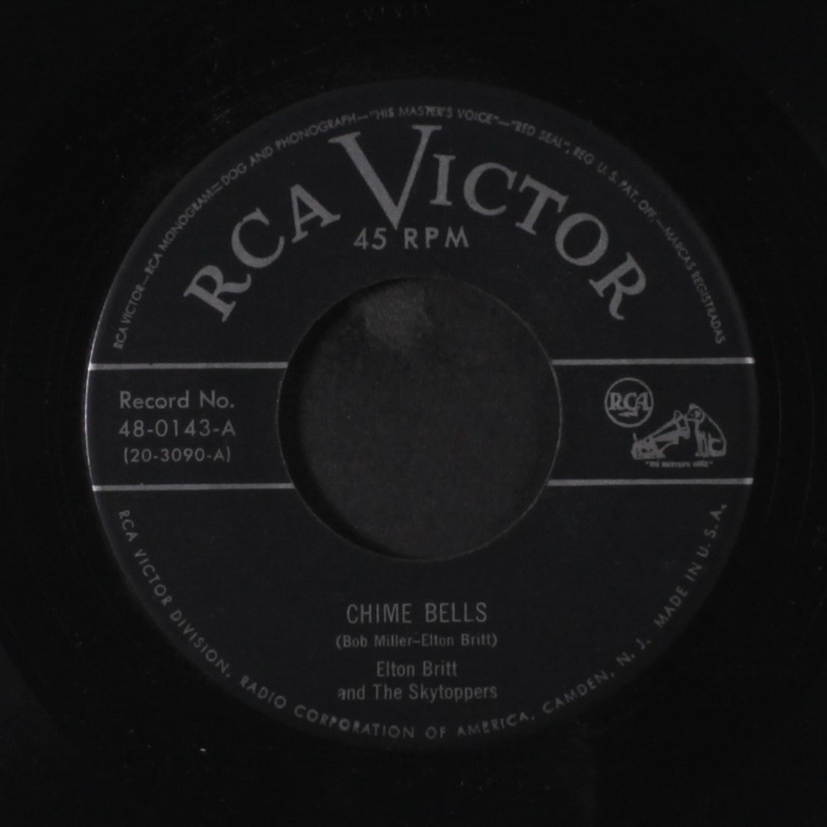 chime bells / put my little shoes away by ELTON BRITT