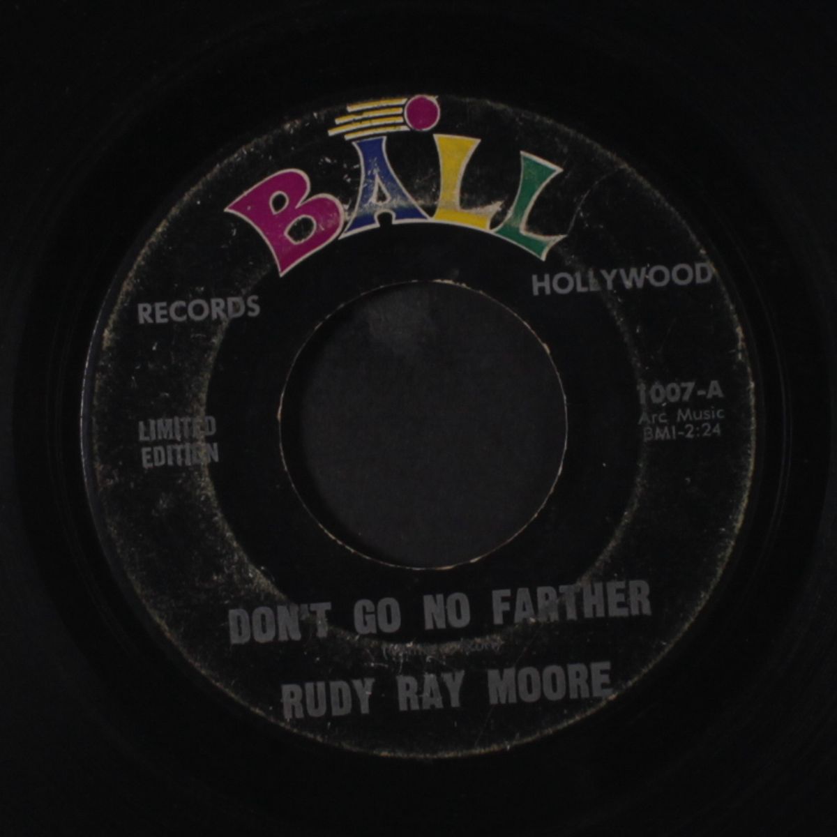 angels on earth / don't go no further by RUDY RAY MOORE