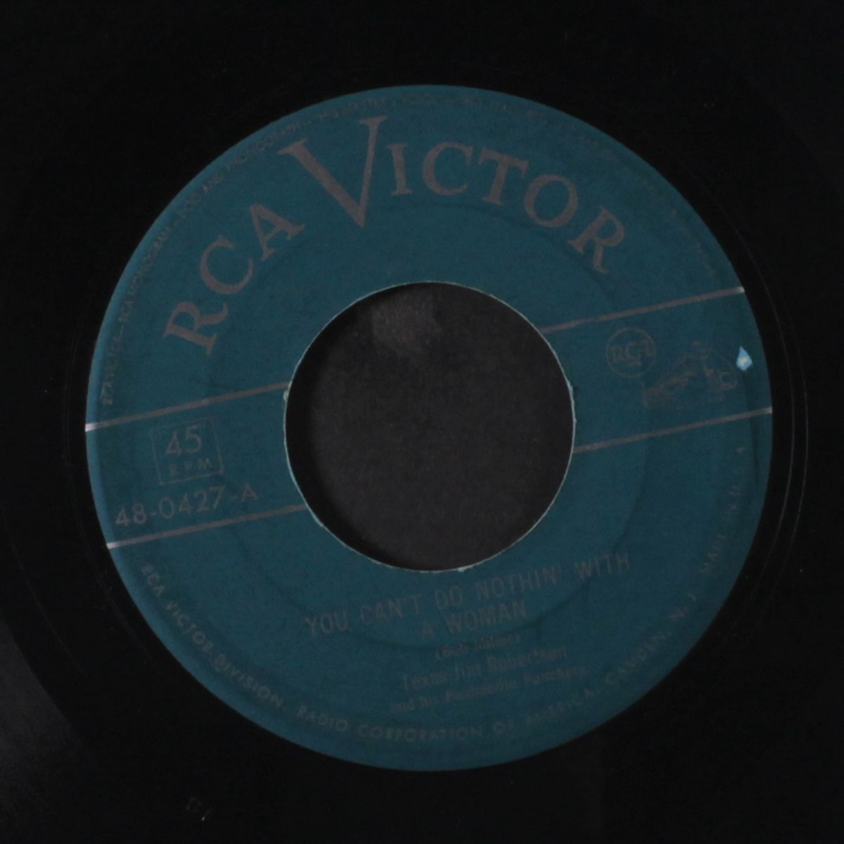 you can't do nothin' with a woman / don't angel me by TEXAS JIM ROBERTSON