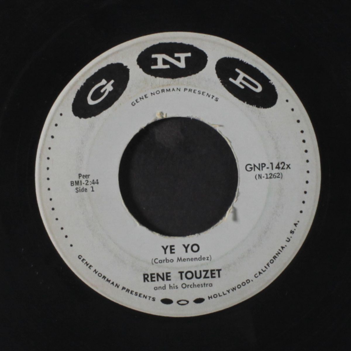 ye yo / tenderly by RENE TOUZET