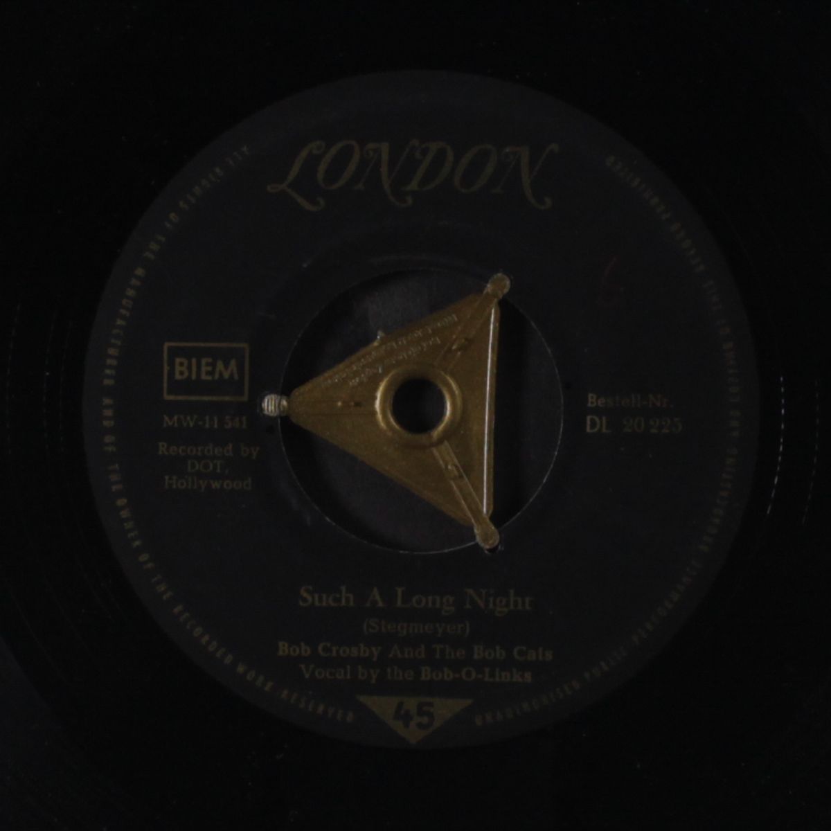 such a long night / petite fleur by BOB CROSBY