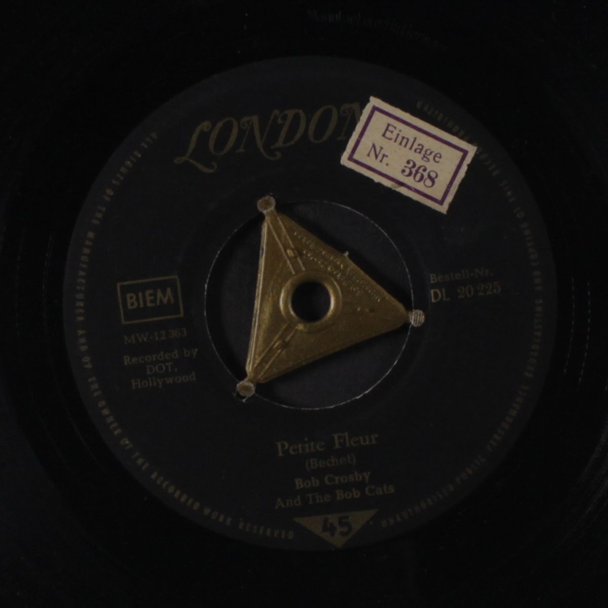 such a long night / petite fleur by BOB CROSBY
