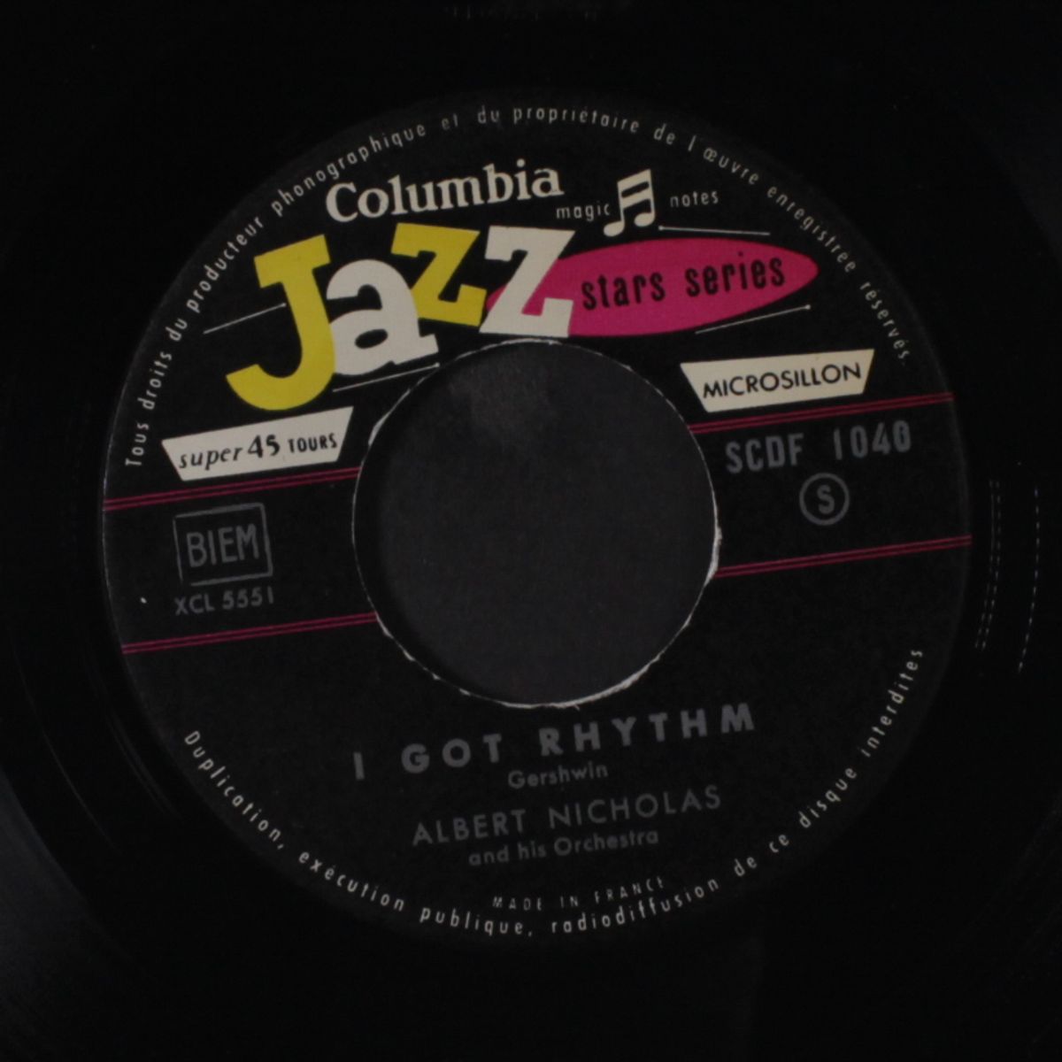 i got rhythm / lover come back to me by ALBERT NICHOLAS