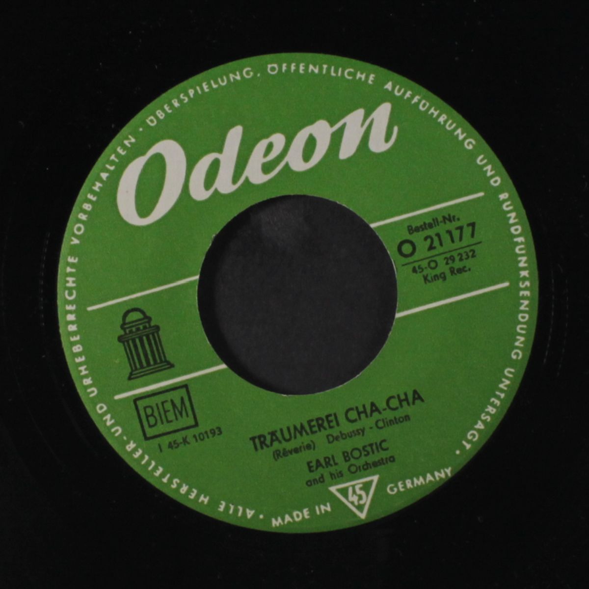traumerei cha-cha / barcarole by EARL BOSTIC
