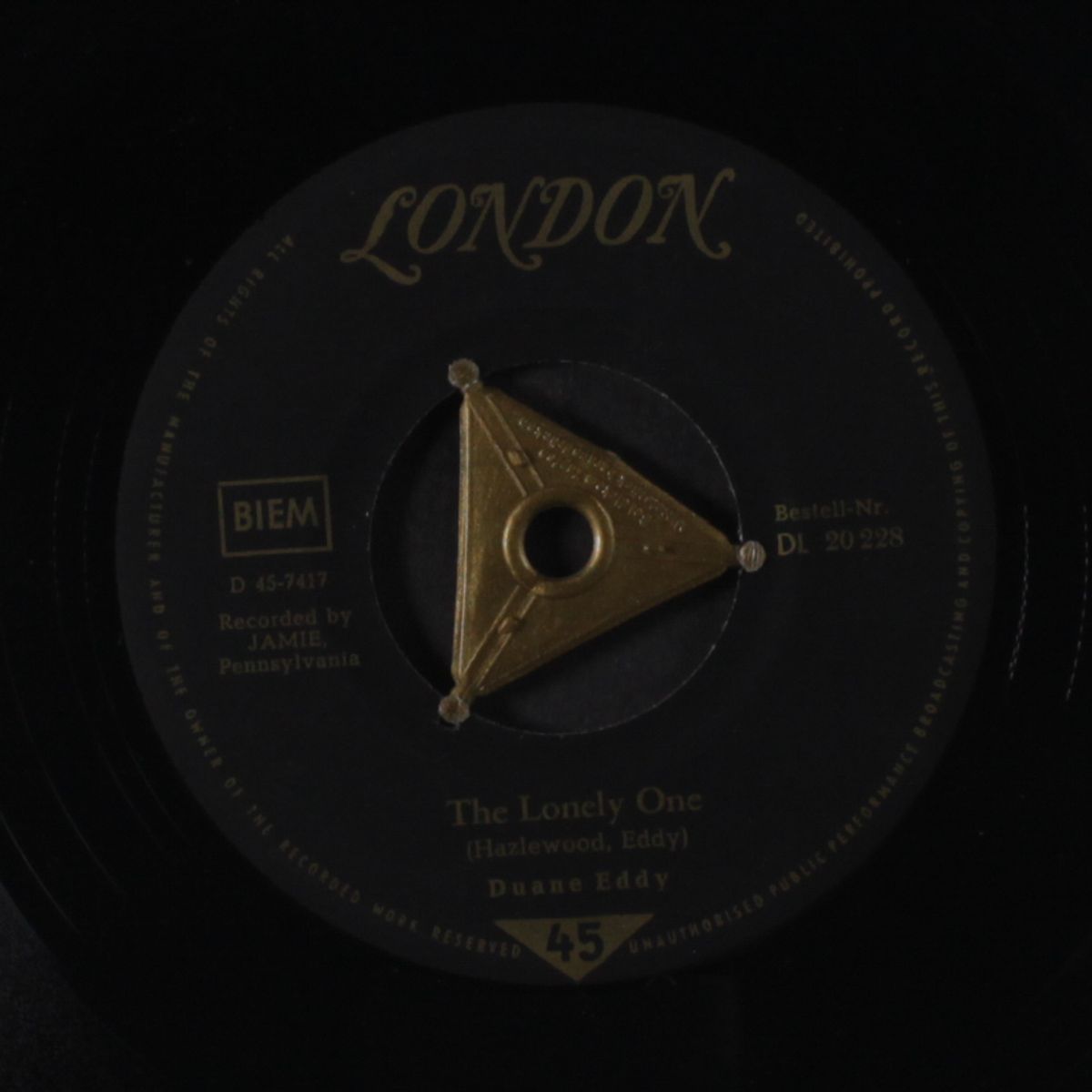 the lonely one / detour by DUANE EDDY