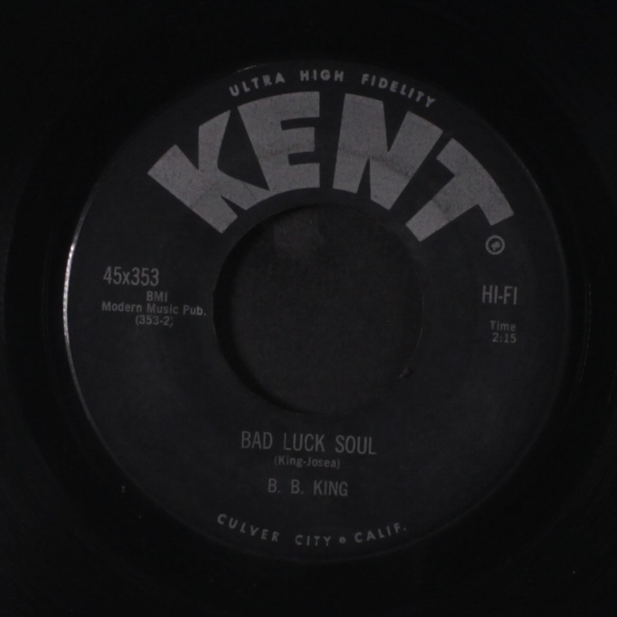 get out of here / bad luck soul by B.B. KING