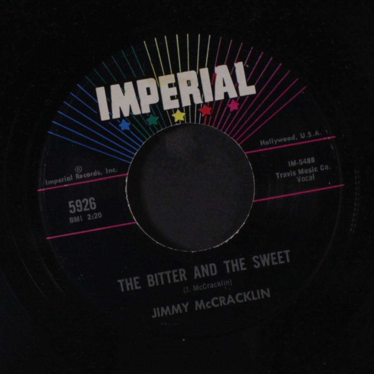 the bitter and the sweet / just pretending by JIMMY MCCRACKLIN
