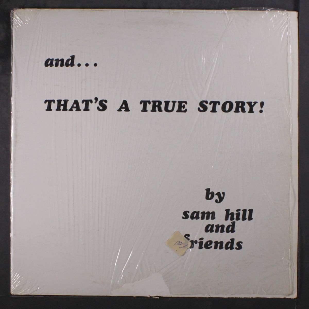 and ... that's a true story (music by sam hill & friends) by SAM HILL