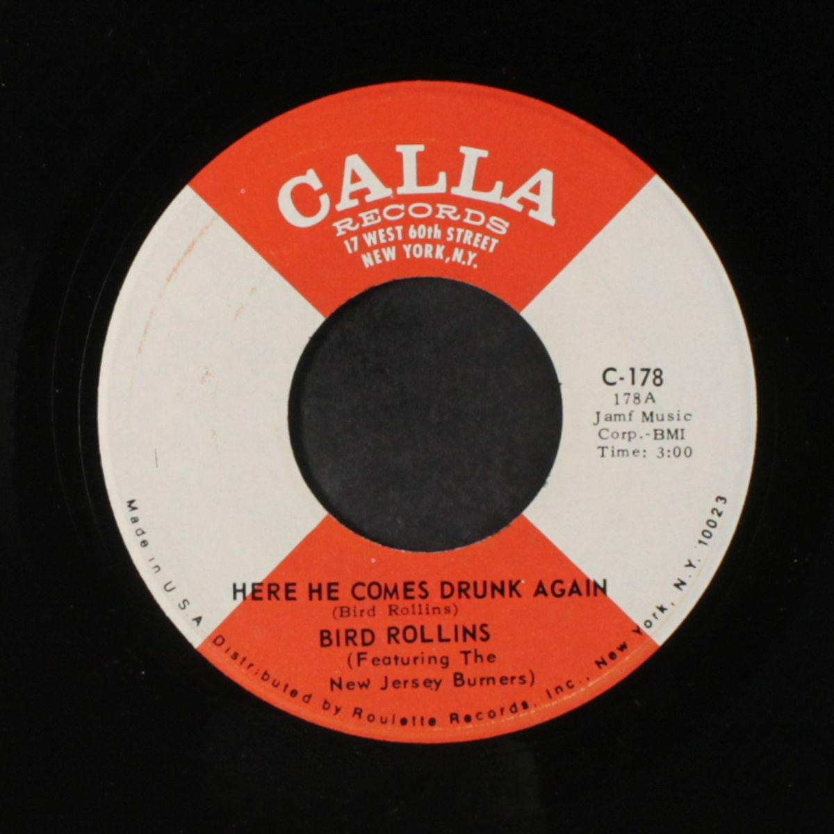 do it to it / here he comes drunk again by BIRD ROLLINS