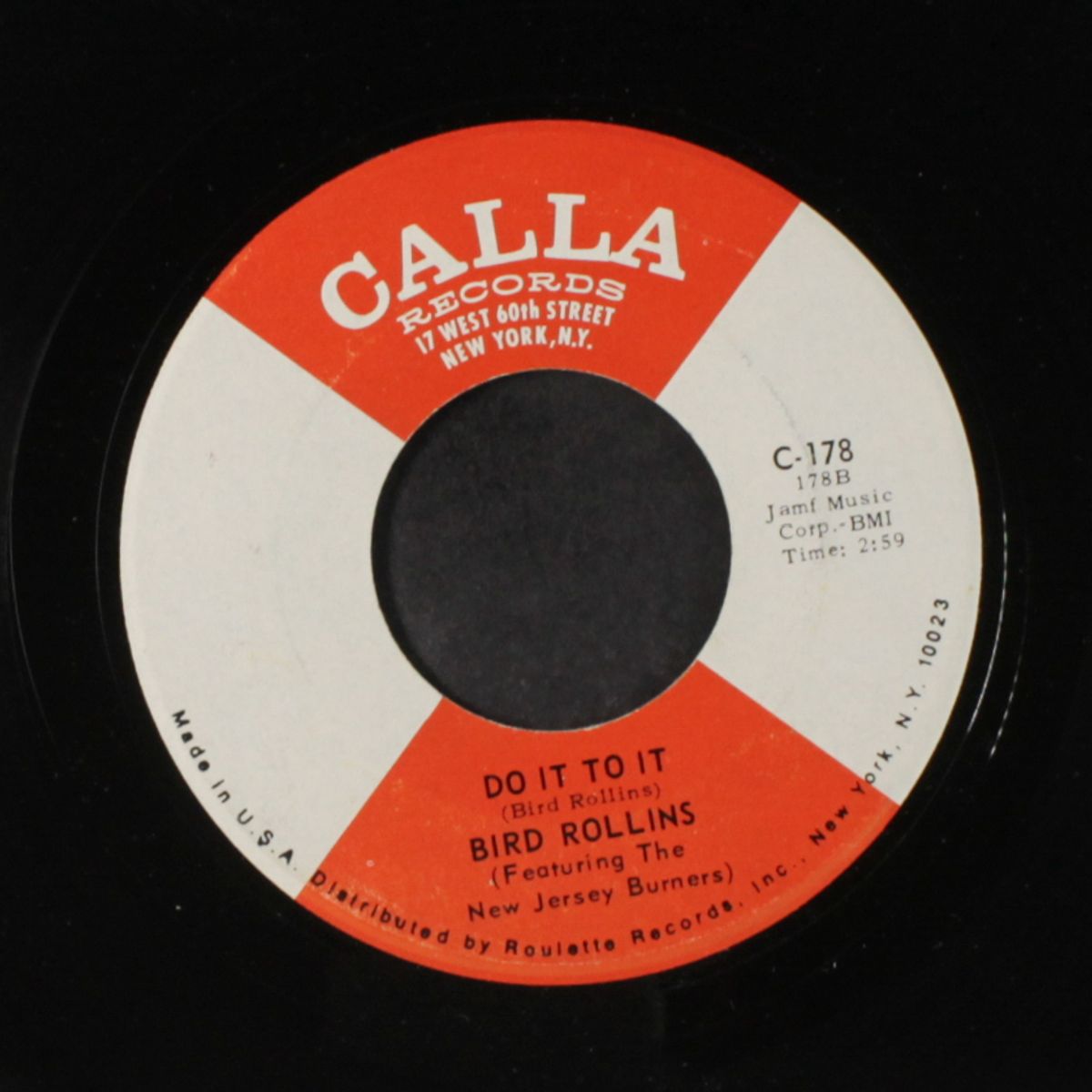 do it to it / here he comes drunk again by BIRD ROLLINS