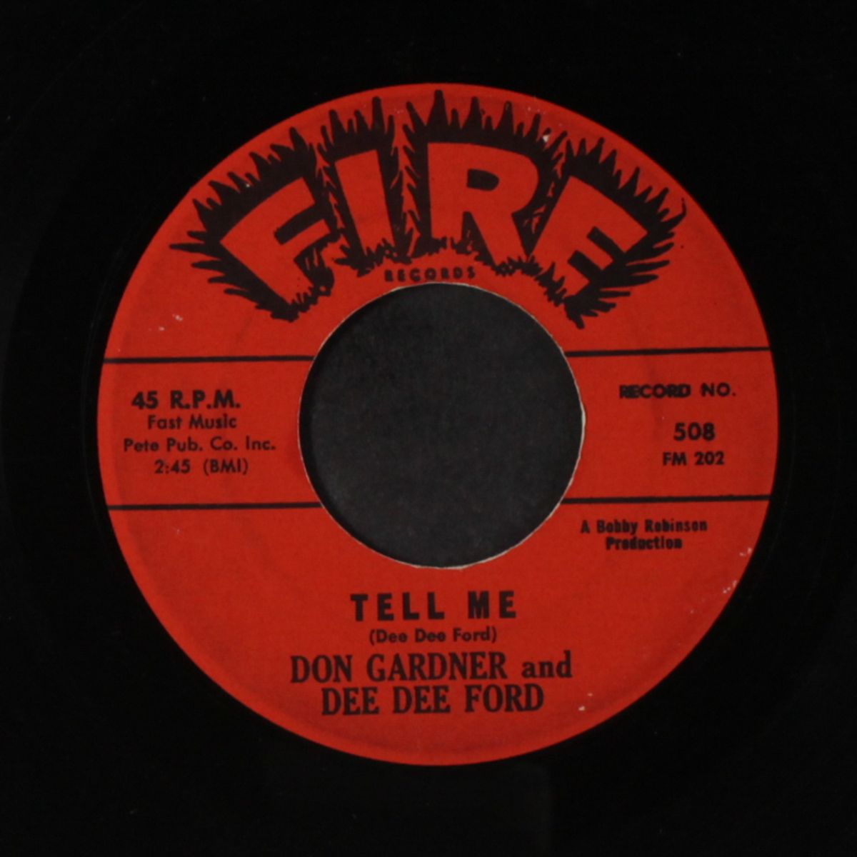 i need your loving / tell me by DON GARDNER & DEE DEE FORD