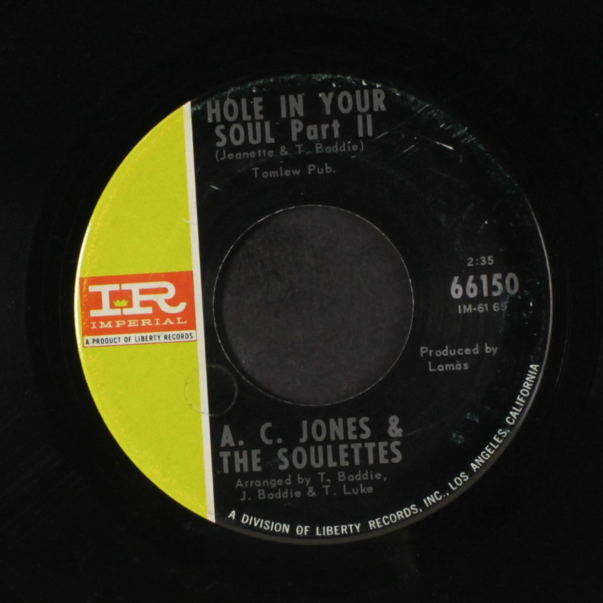 hole in your soul by A.C. JONES & SOULETTES