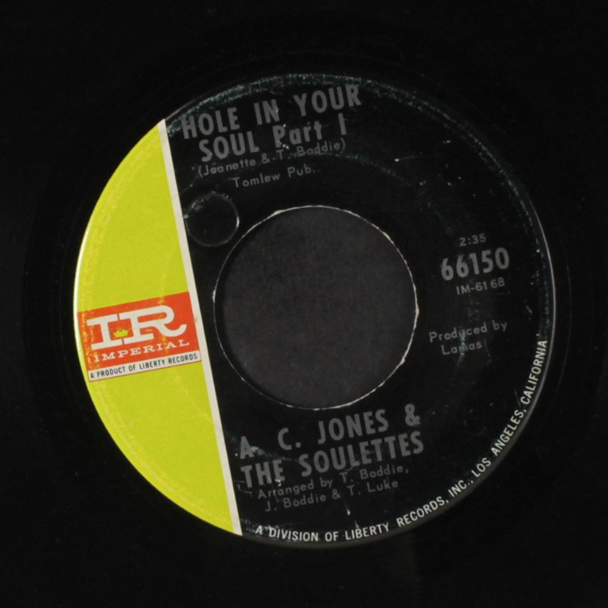 hole in your soul by A.C. JONES & SOULETTES