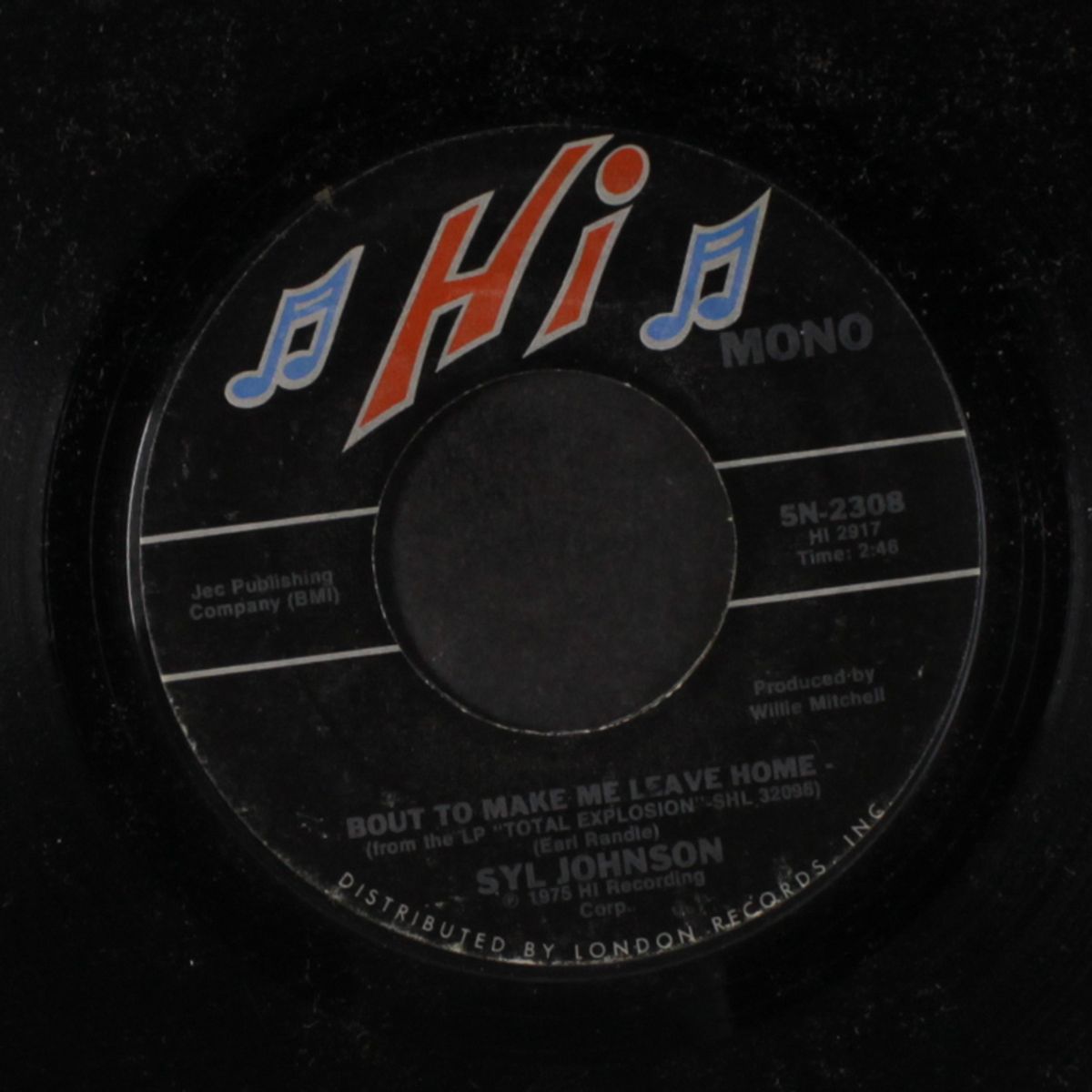 bout to make me leave home by SYL JOHNSON
