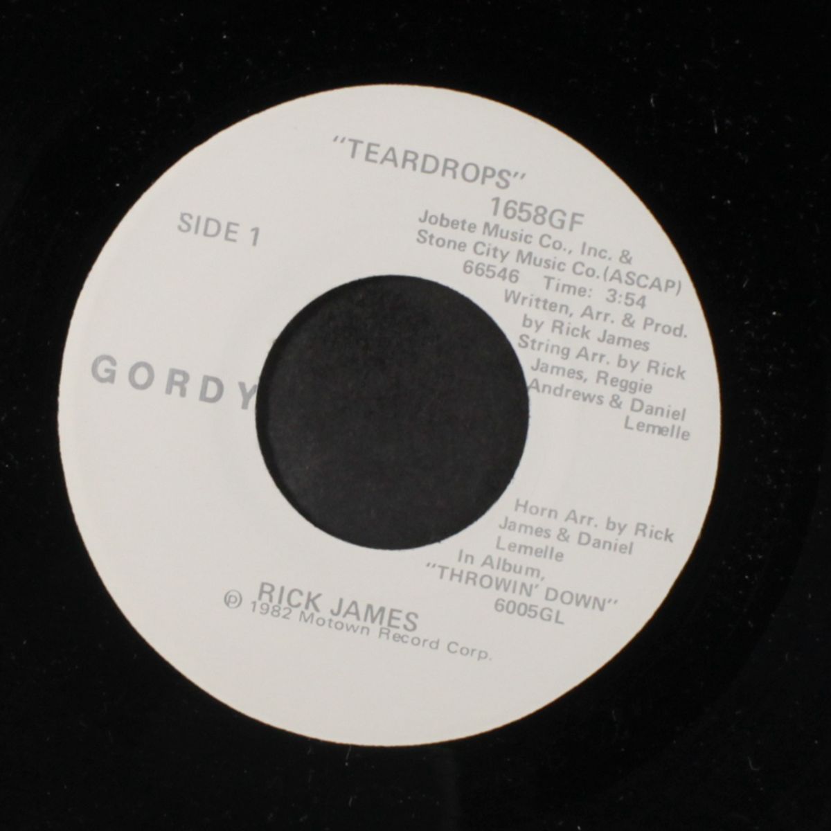 teardrops / same by RICK JAMES