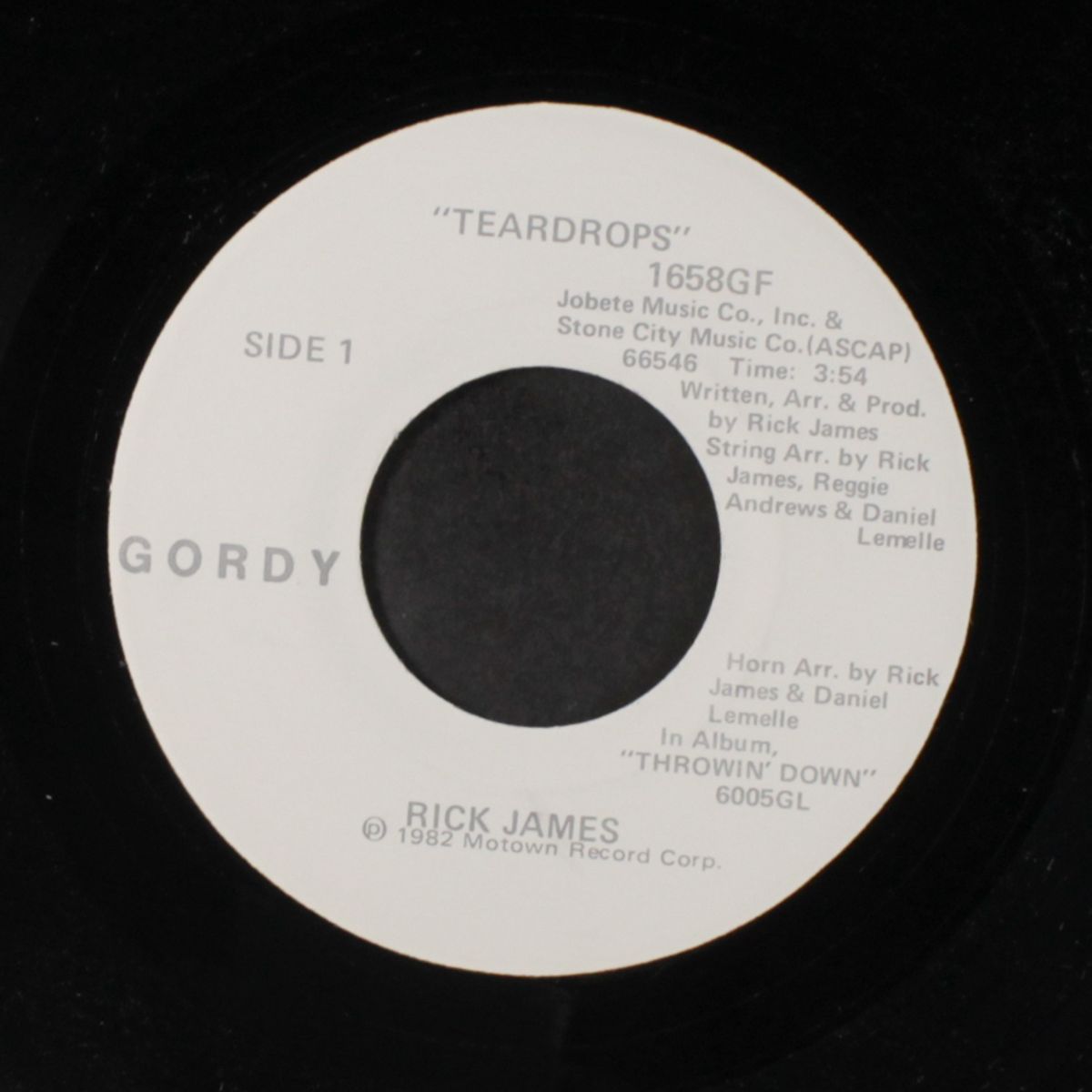 teardrops / same by RICK JAMES