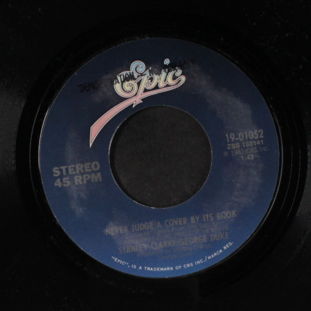 sweet baby / never judge a cover by its book by STANLEY CLARKE / GEORGE DUKE