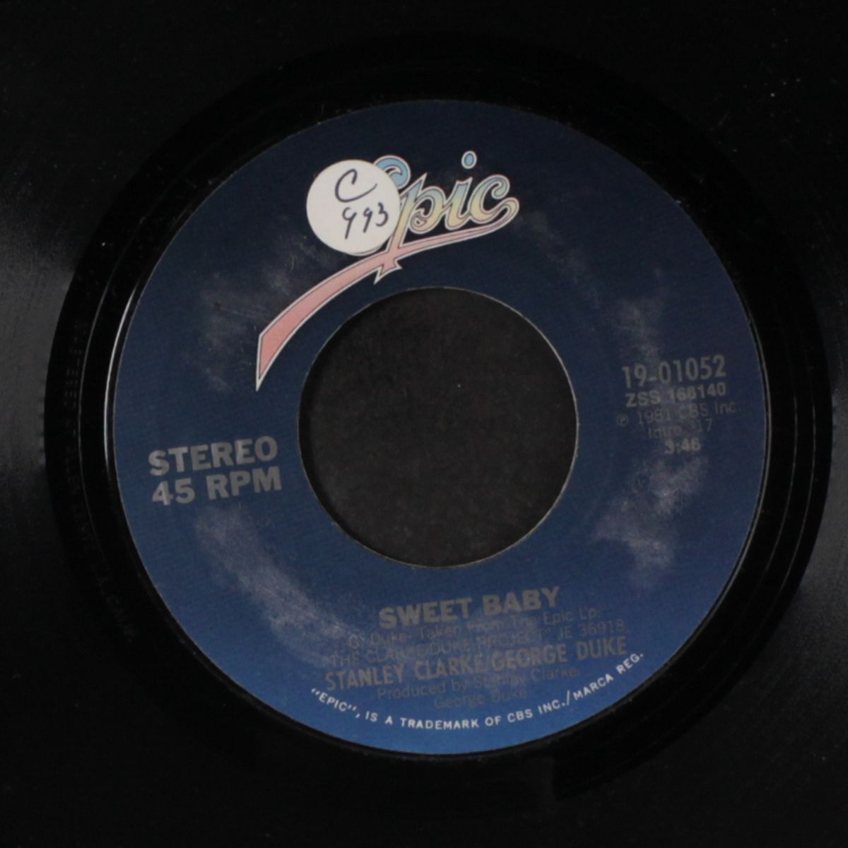 sweet baby / never judge a cover by its book by STANLEY CLARKE / GEORGE DUKE