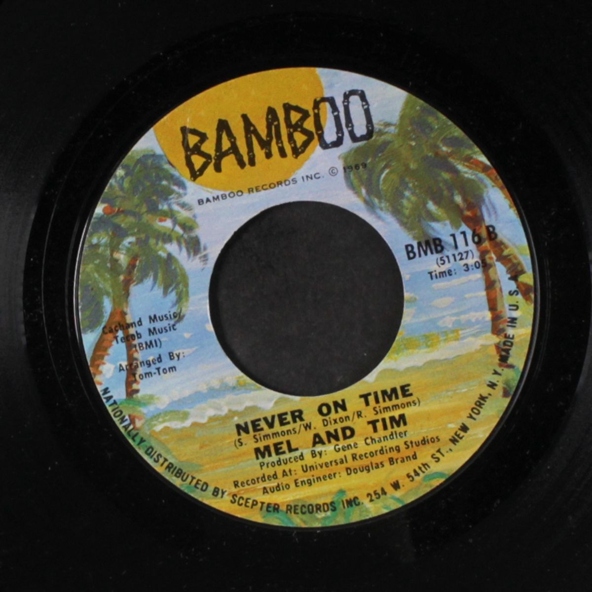 never on time / we've got the groove to move you by MEL & TIM