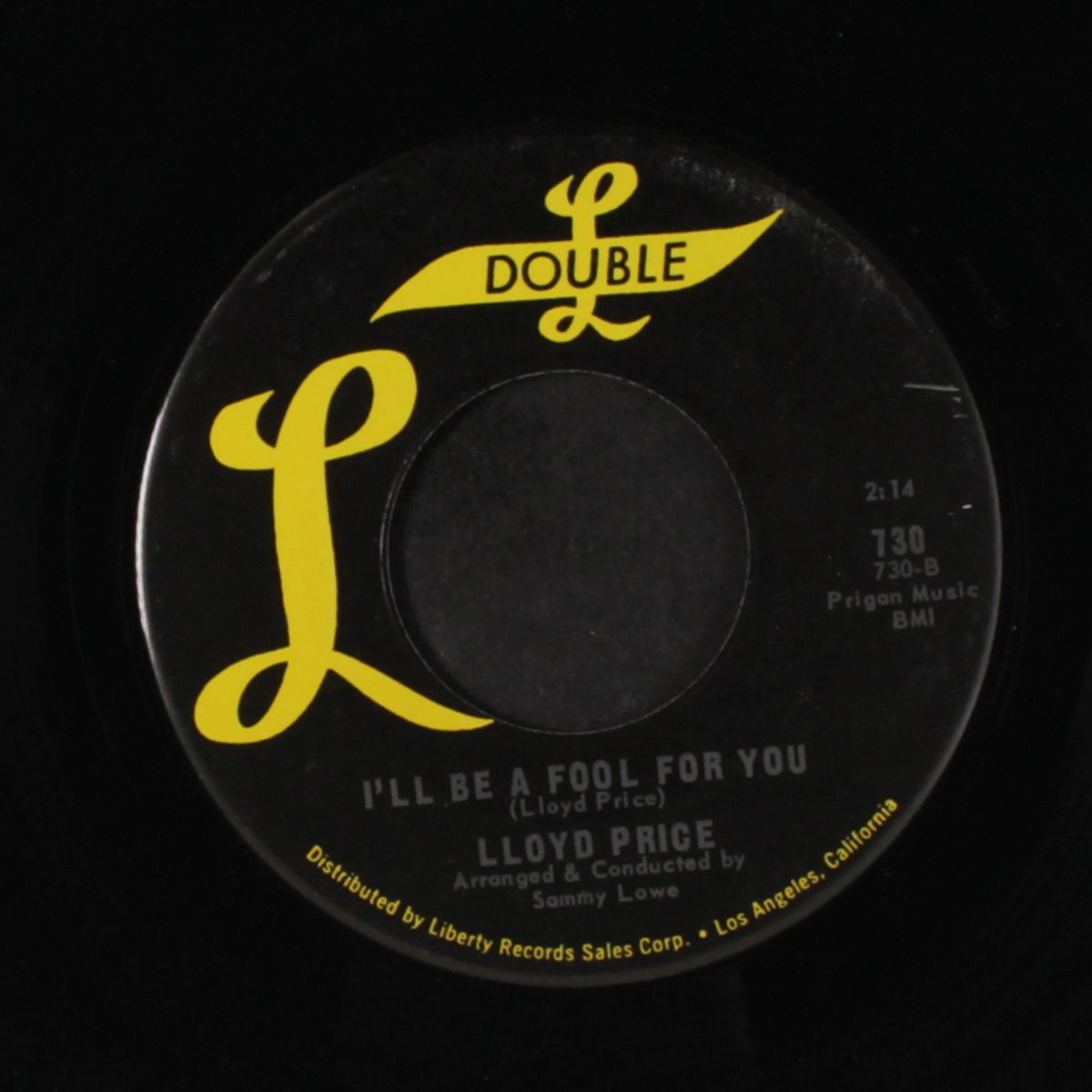 you're nobody til somebody loves you / i'll be a fool for you by LLOYD PRICE