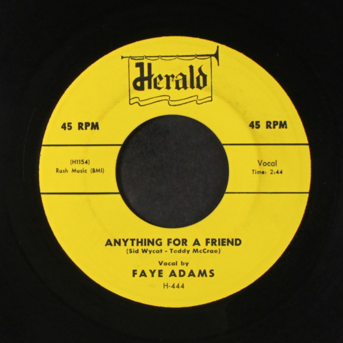 your love / anything for a friend by FAYE ADAMS