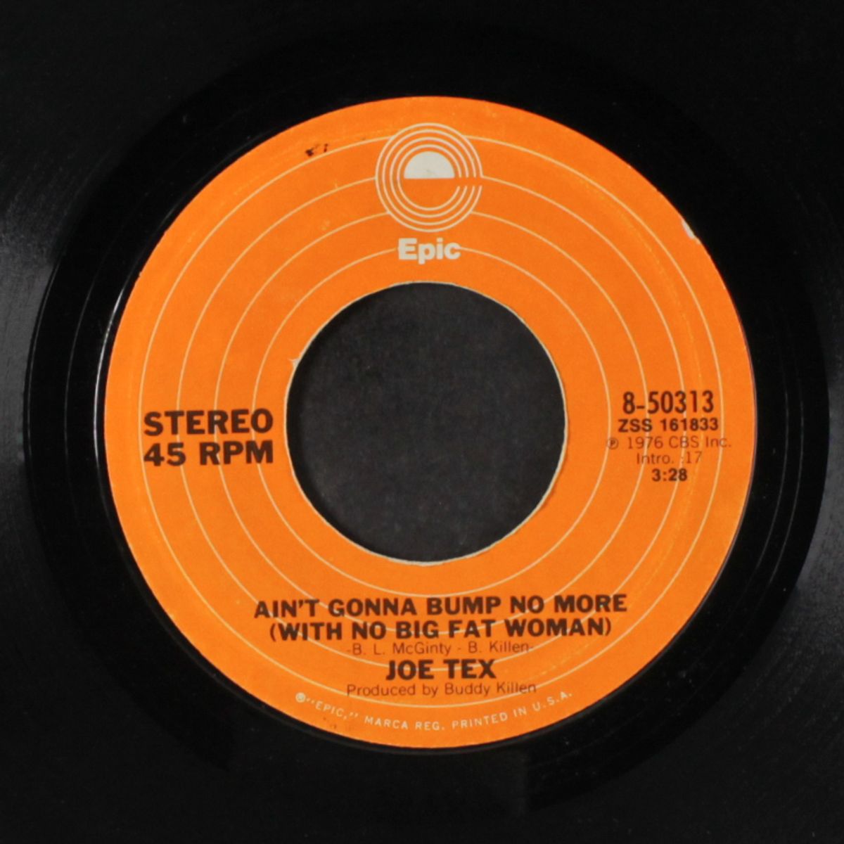 ain't gonna bump no more (with no big fat woman) by JOE TEX