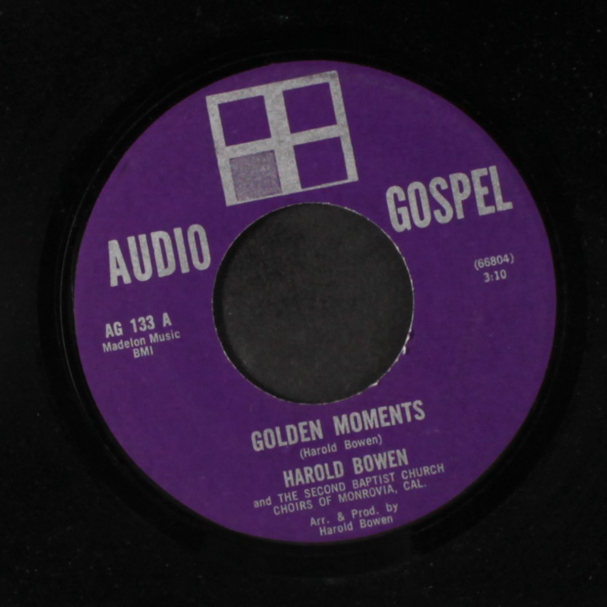 golden moments by HAROLD BOWEN