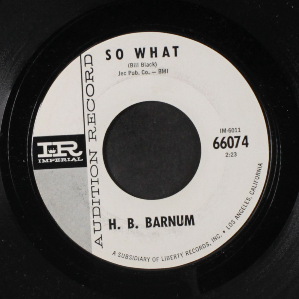 so what / eternal love by H.B. BARNUM