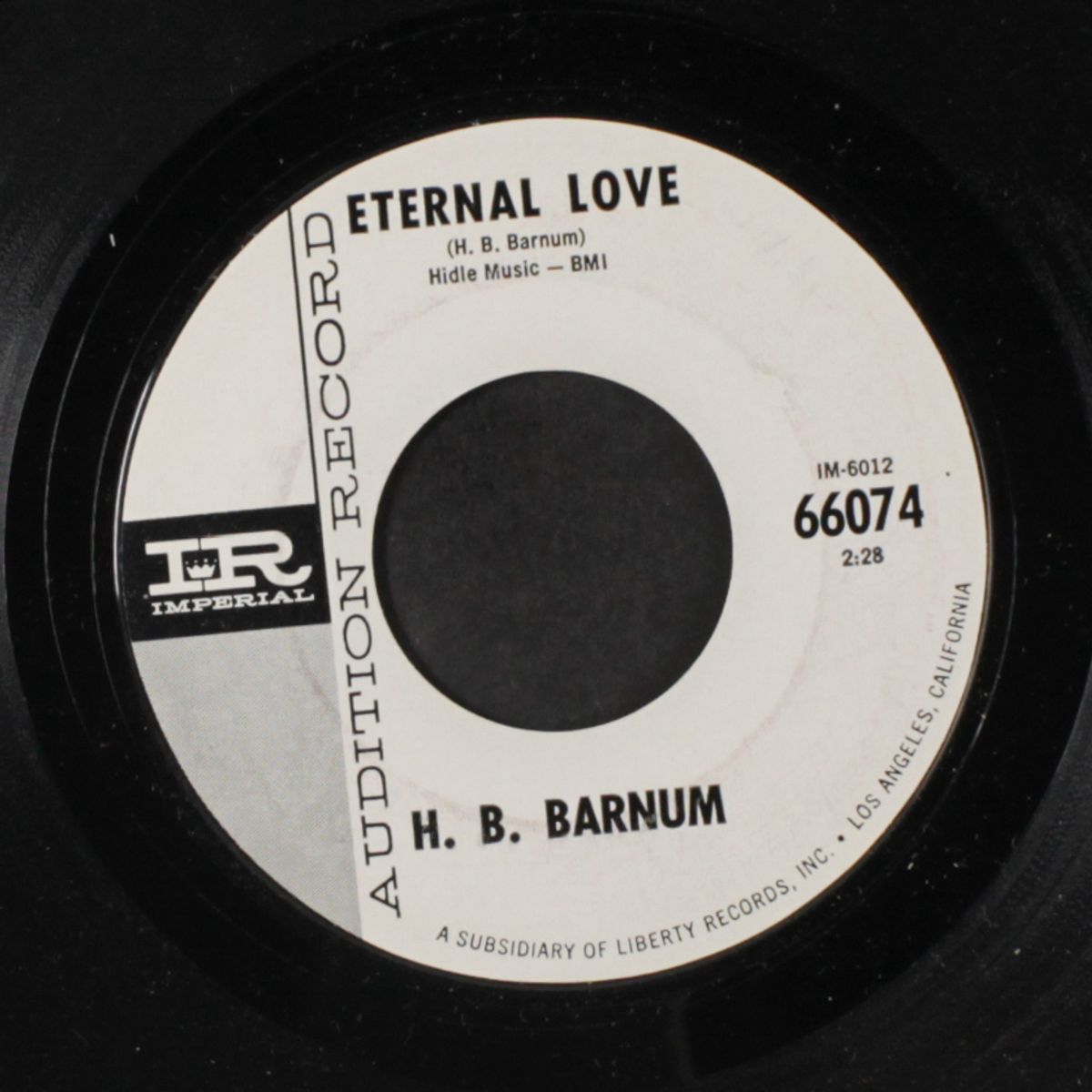 so what / eternal love by H.B. BARNUM