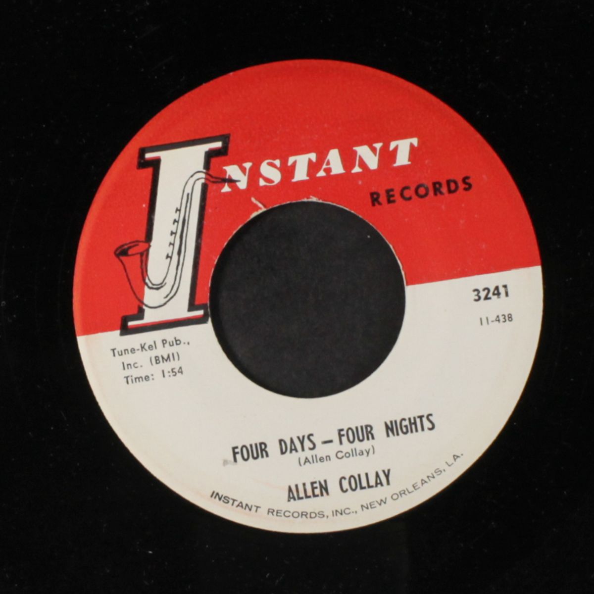 bye bye blackbird / four days - four nights by ALLEN COLLAY