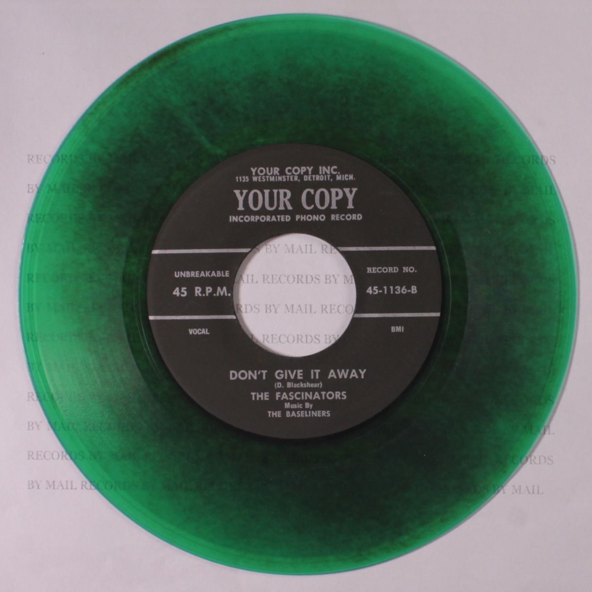 don't give it away / my beauty, my own by FASCINATORS
