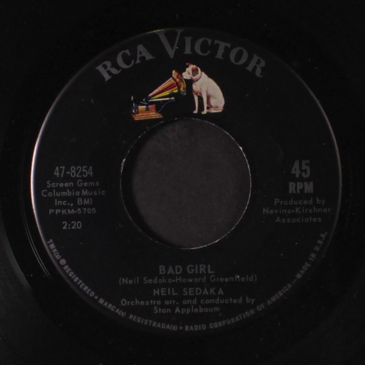 bad girl / wait 'til you see my baby by NEIL SEDAKA