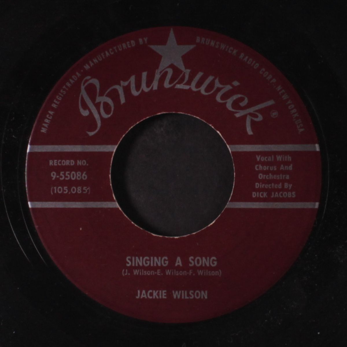 singing a song / we have love by JACKIE WILSON