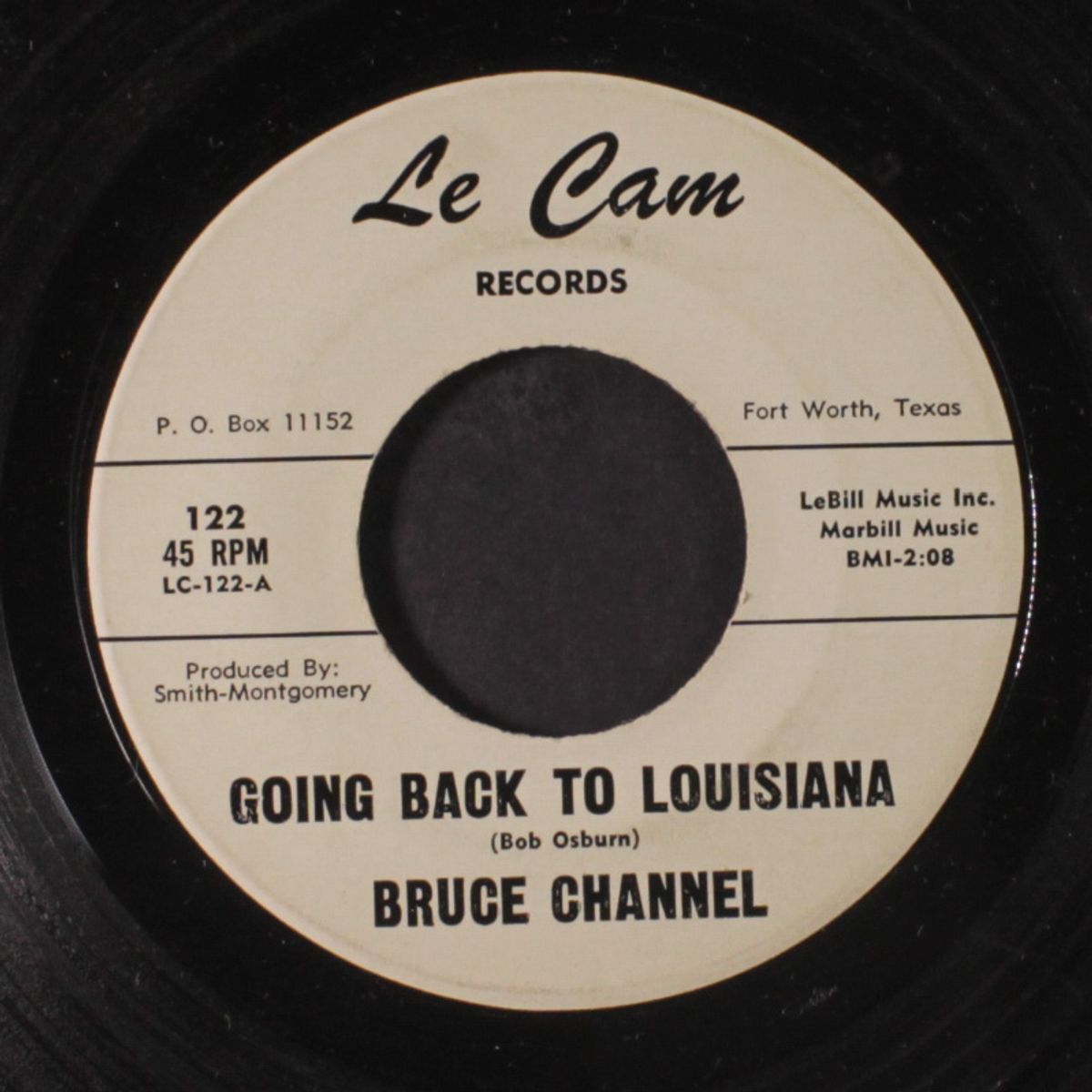 going back to louisiana by BRUCE CHANNEL