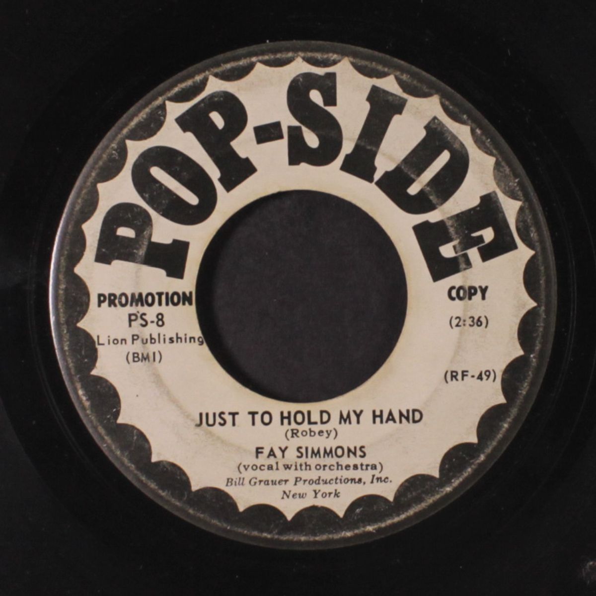 a sinner kissed an angel / just to hold my hand by FAY SIMMONS