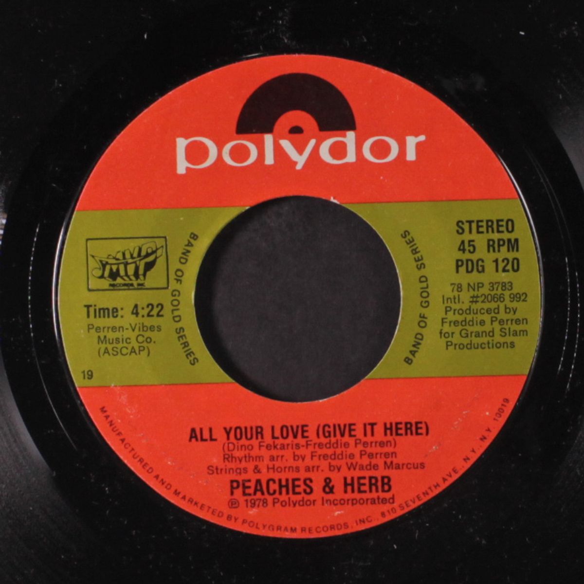 shake your groove thing / all your love by PEACHES & HERB