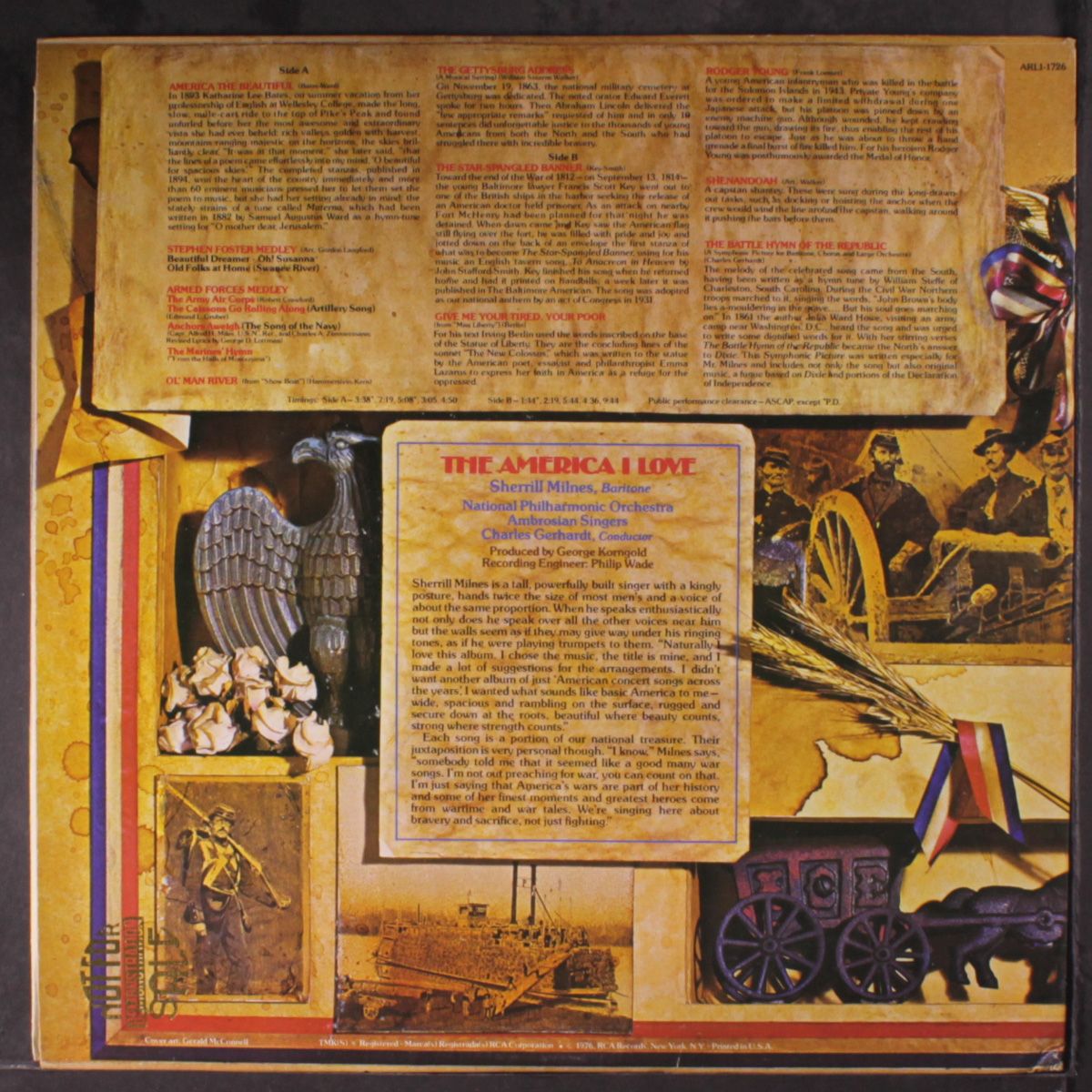 the america i love by SHERRILL MILNES