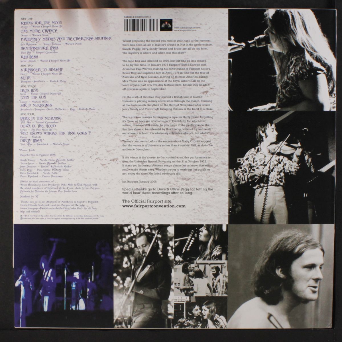who knows? 1975 by FAIRPORT CONVENTION