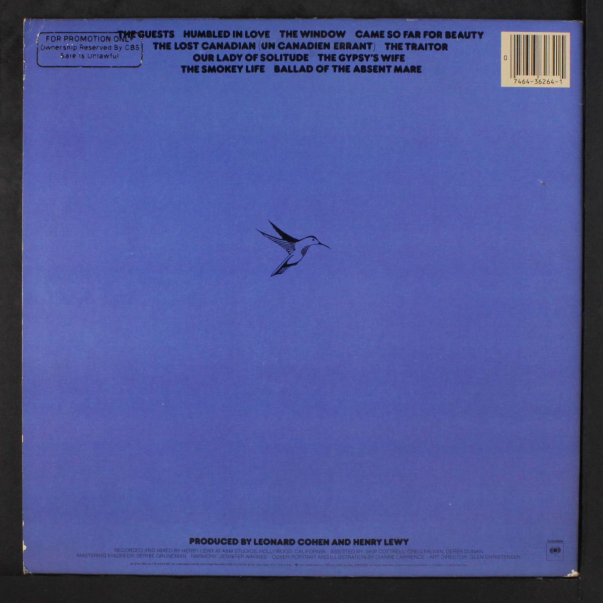 recent songs by LEONARD COHEN