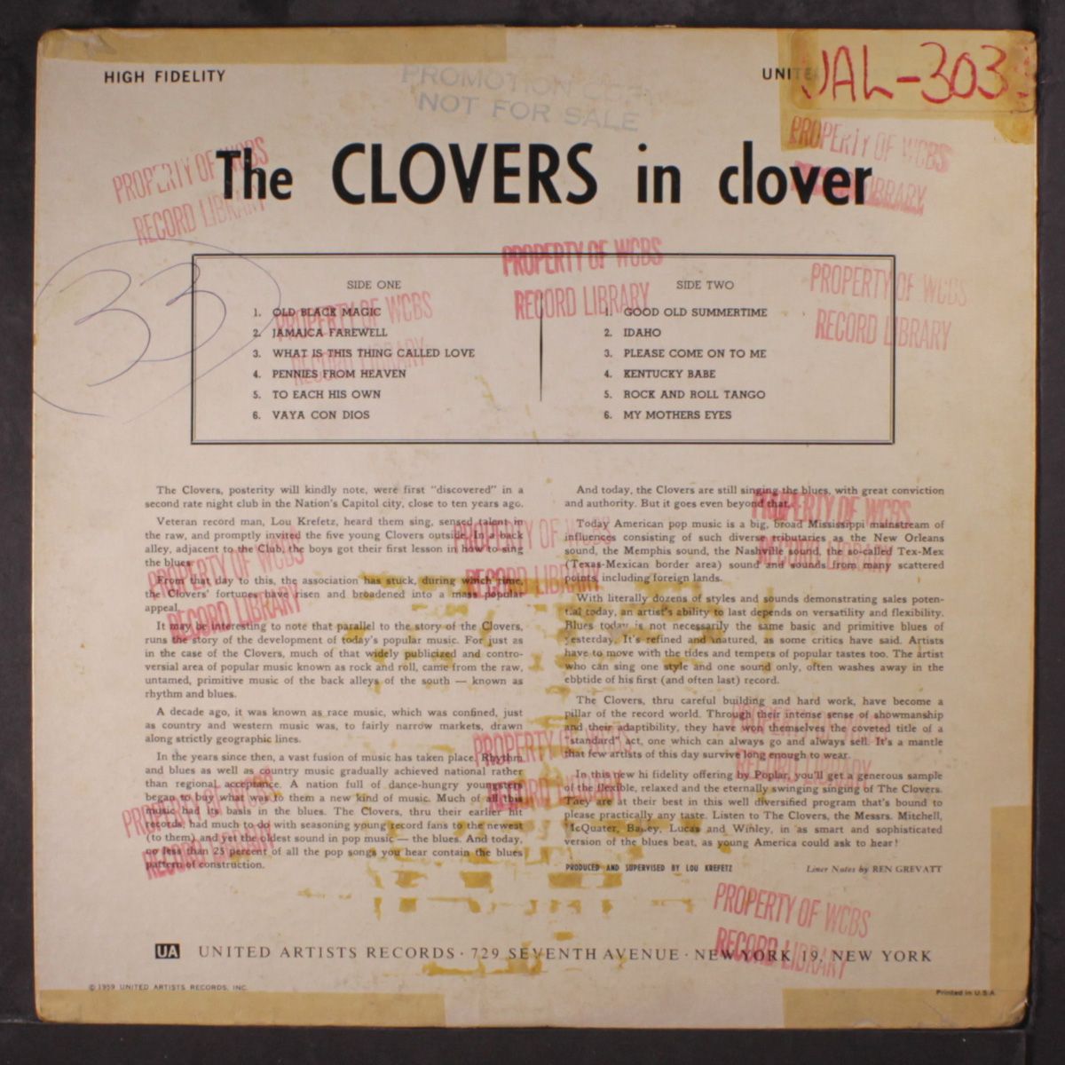 in clover by CLOVERS