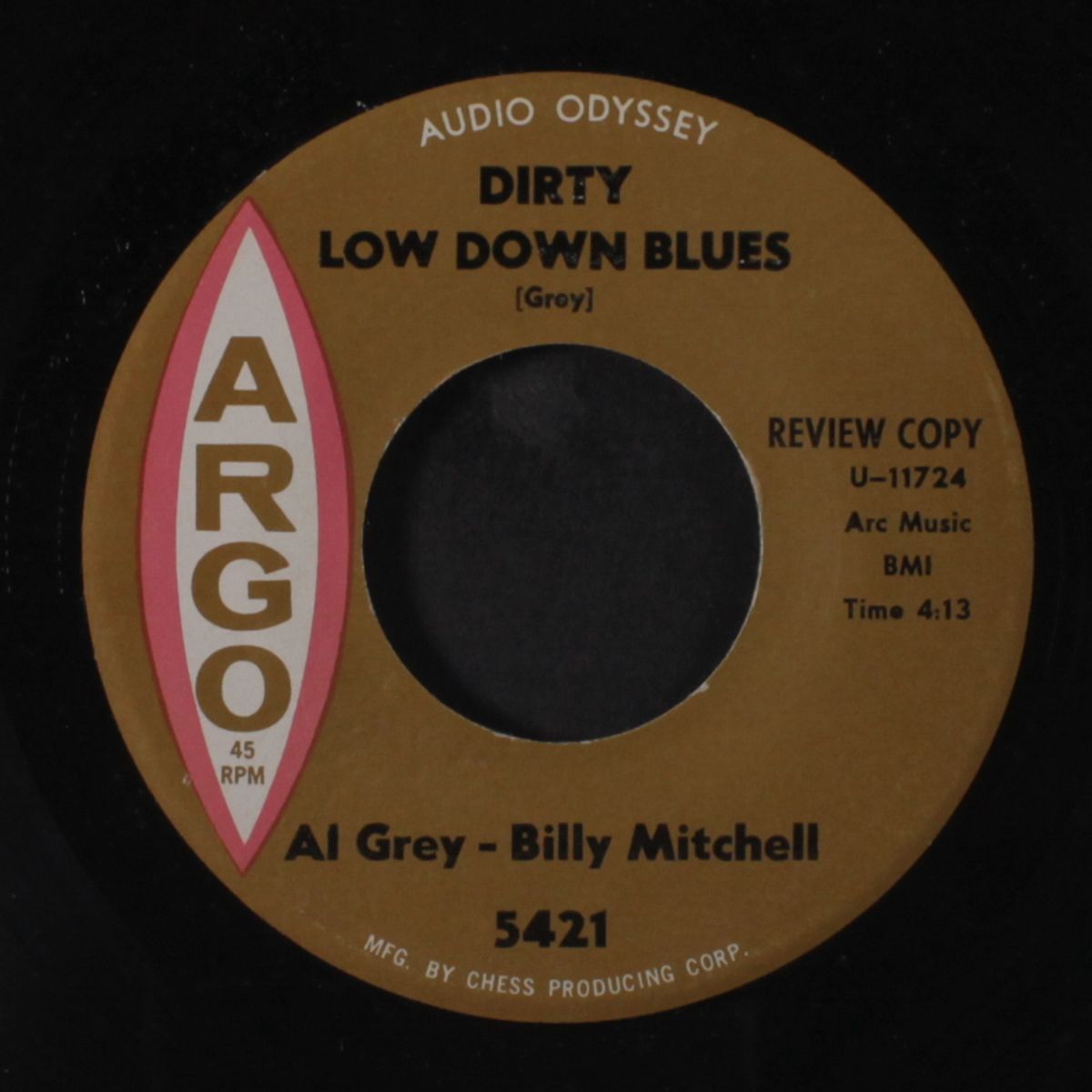 dirty low down blues / same by AL GREY & BILLY MITCHELL