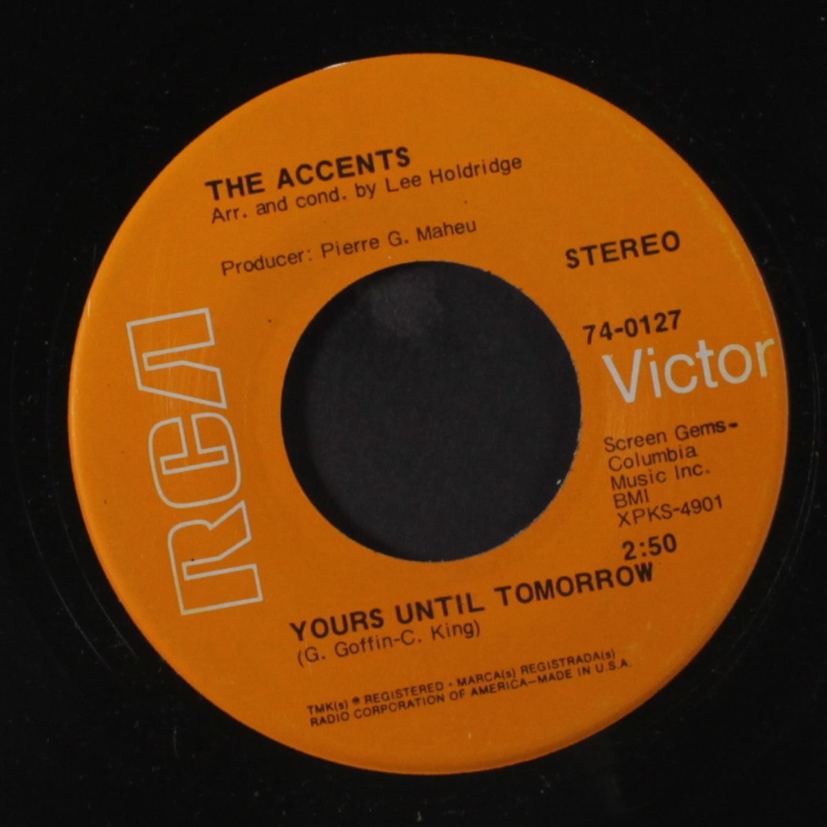 love is a many splendored thing / yours until tomorrow by ACCENTS