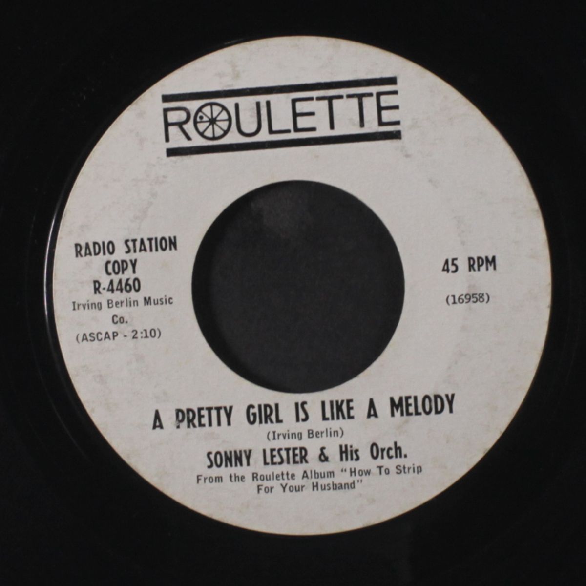 a pretty girl is like a melody by SONNY LESTER