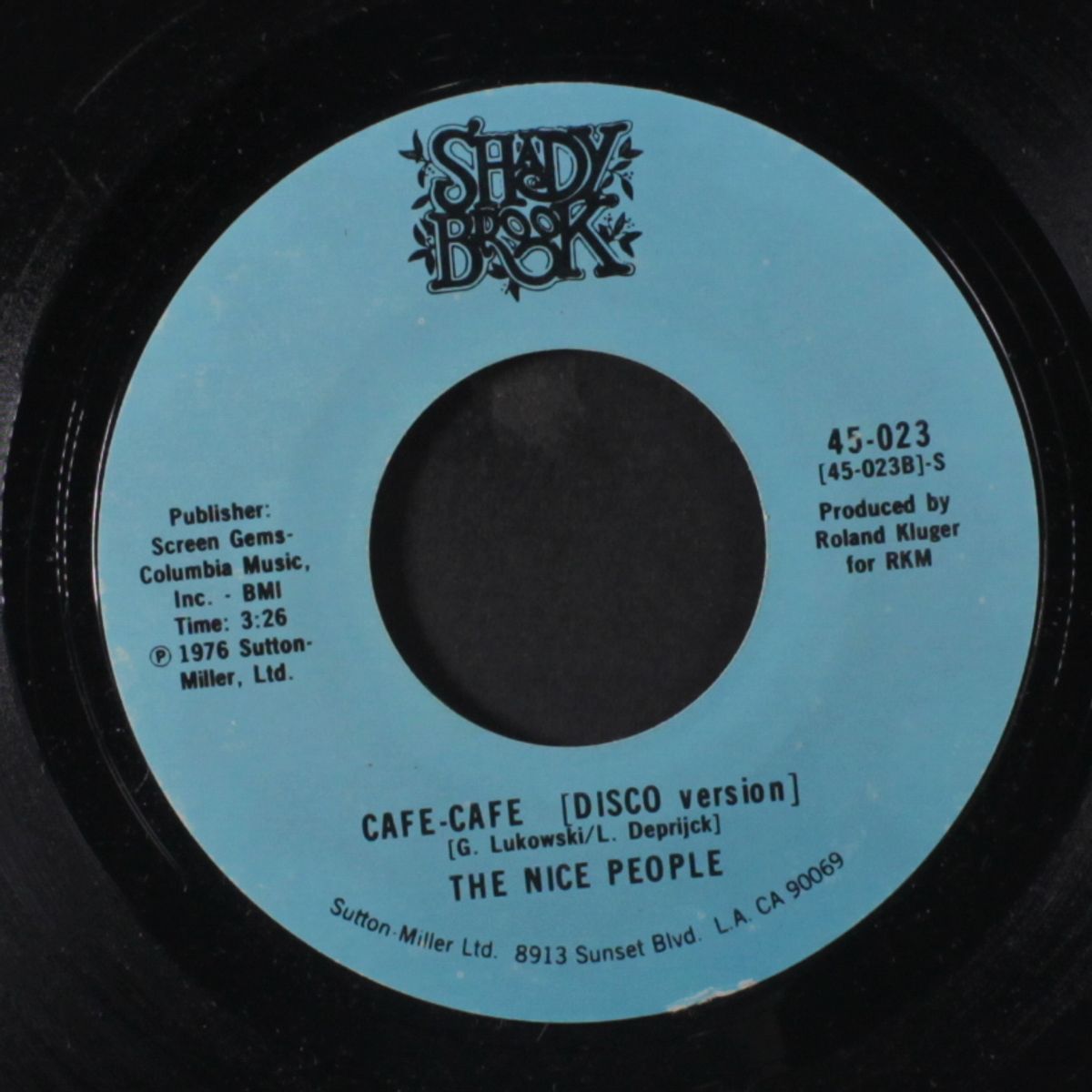 cafe-cafe / disco version by NICE PEOPLE