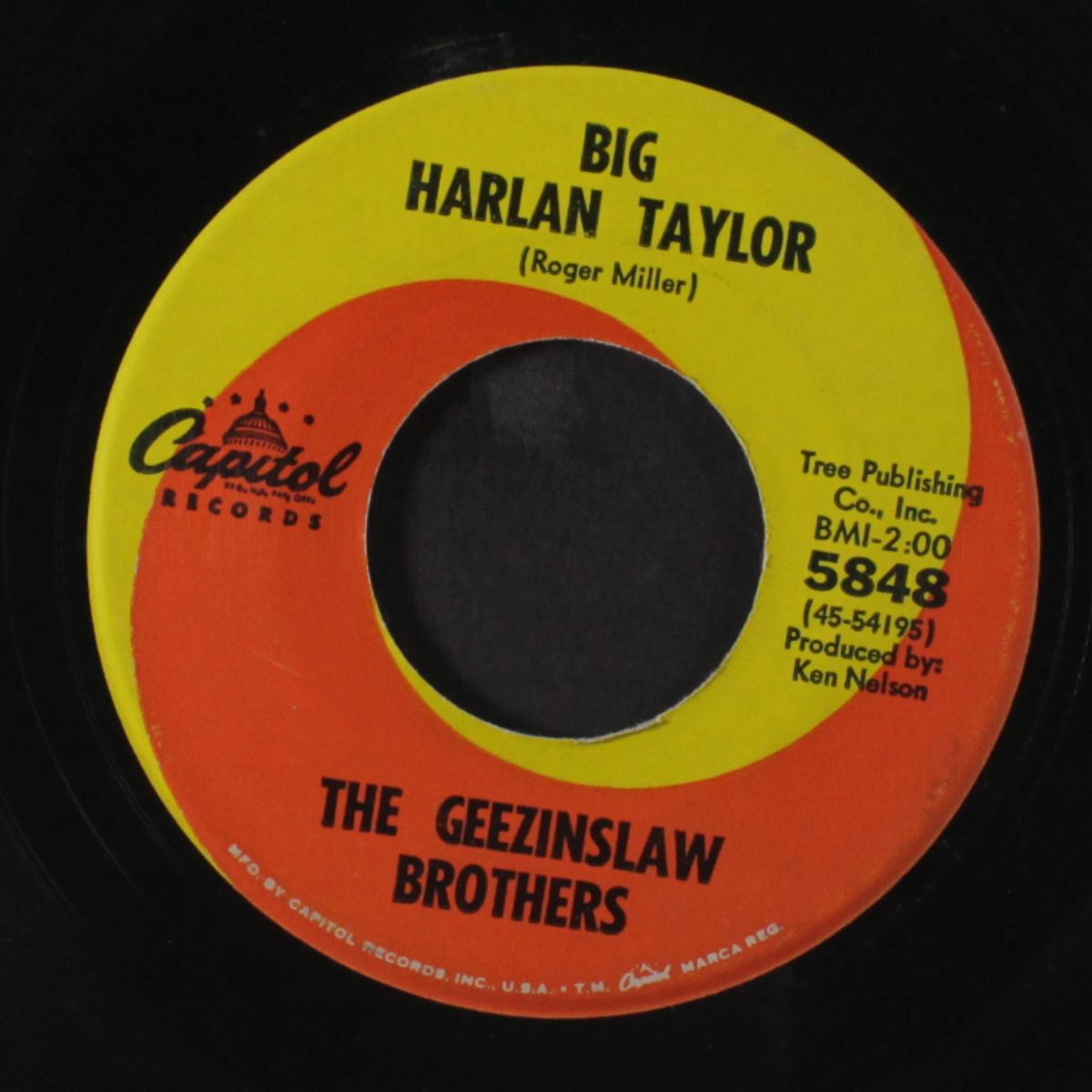 my old buddy / big harlan taylor by GEEZINSLAW BROTHERS