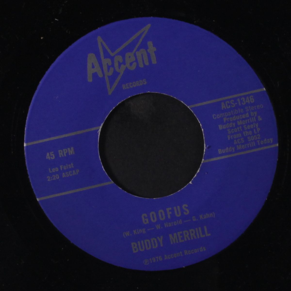 goofus / music by BUDDY MERRILL