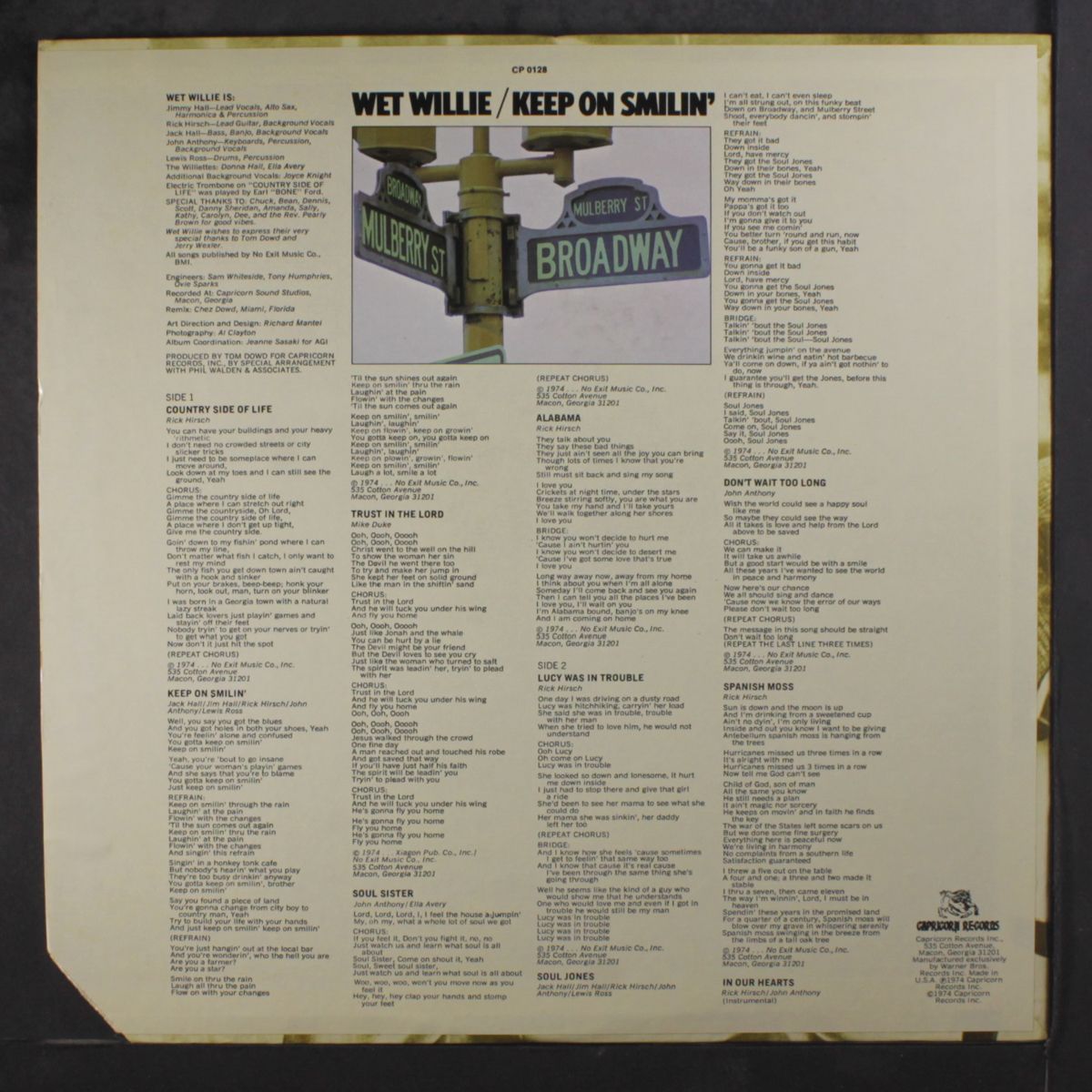 keep on smilin' by WET WILLIE