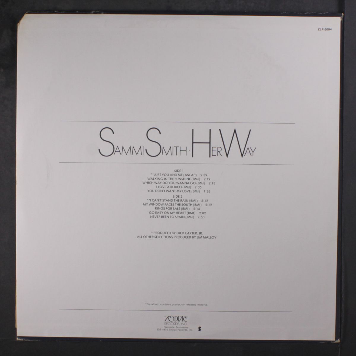 her way by SAMMI SMITH